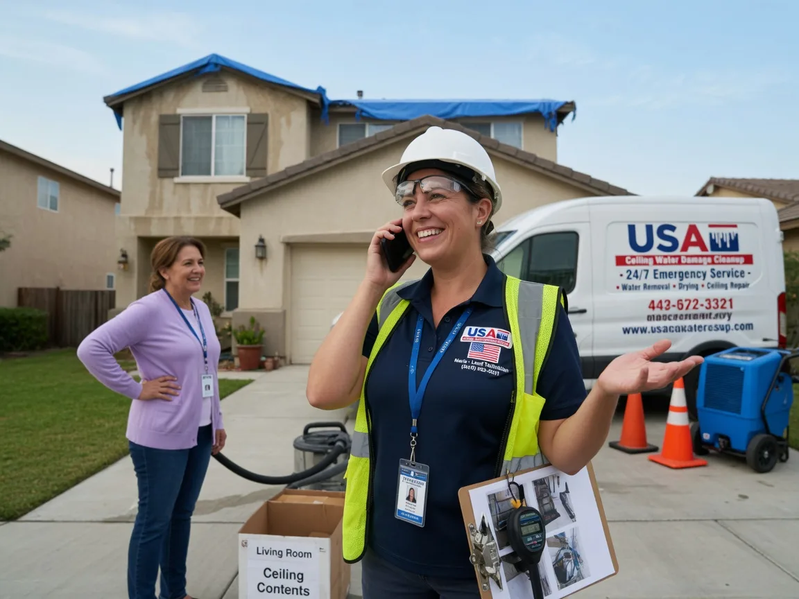 Ceiling Water Damage Restoration Birnamwood, WI FAQs
